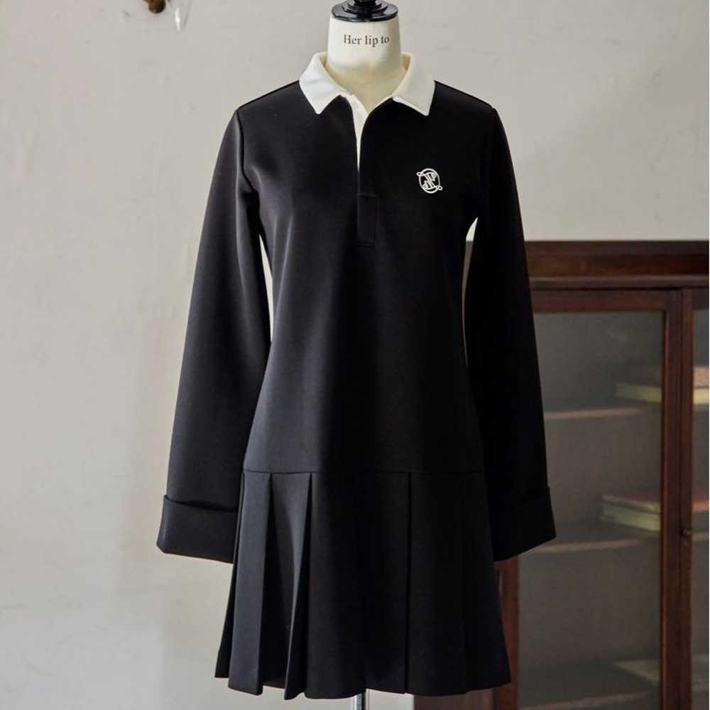 Herlito Polo Pleated Mini Dress - image 3