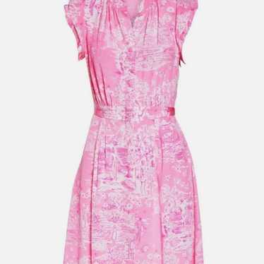 Lilly Pulitzer silk palm beach midi