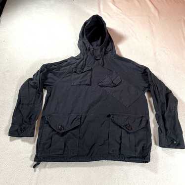 All Black Small Black Anorak Style Canoeist Smock… - image 1