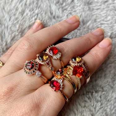 Fragrant Jewels Fall Colors Rings