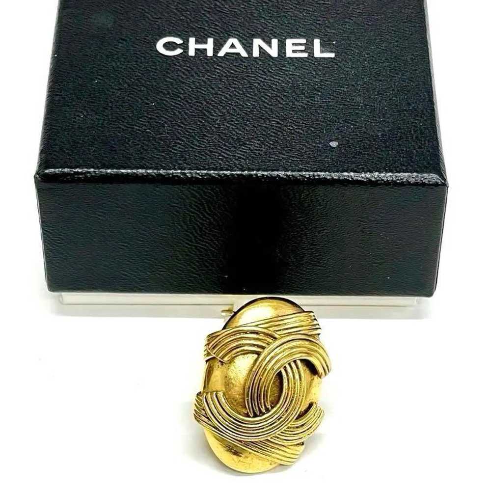 CHANEL Gold GP Earring (One Piece) ❶ - image 1