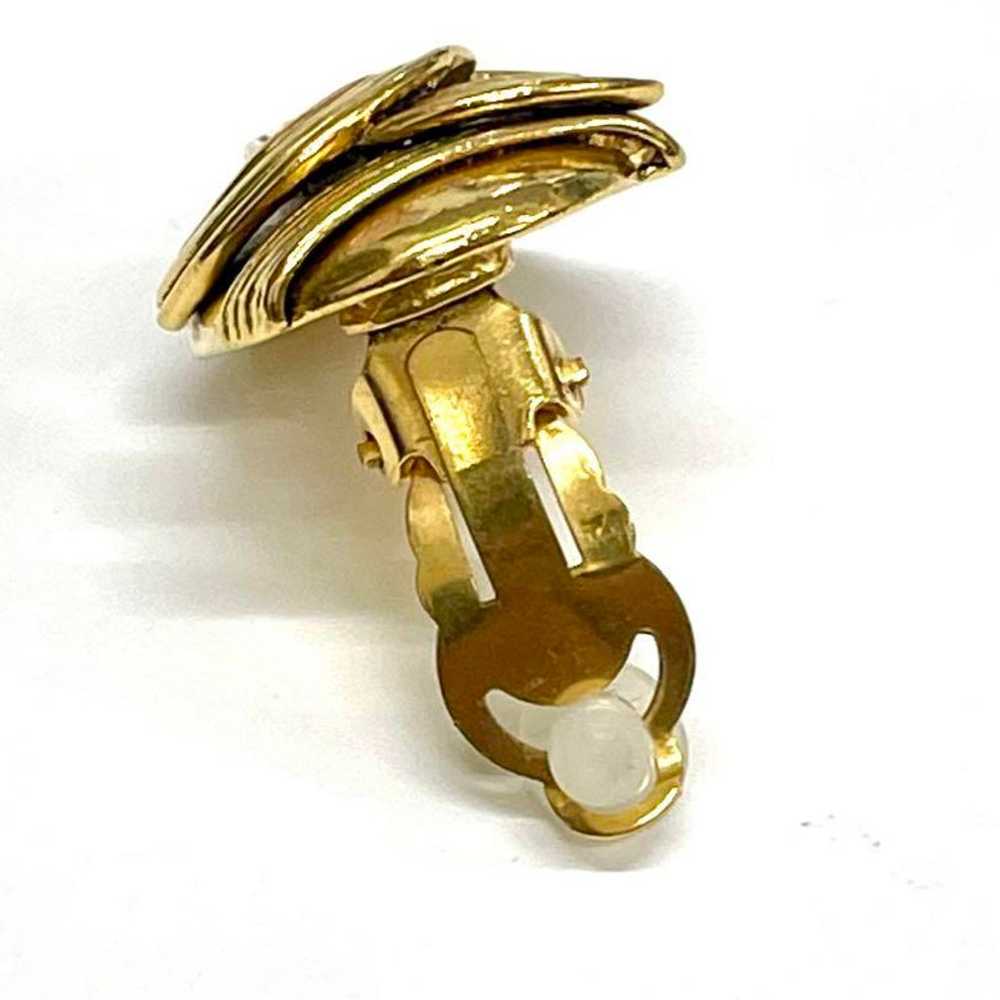 CHANEL Gold GP Earring (One Piece) ❶ - image 4