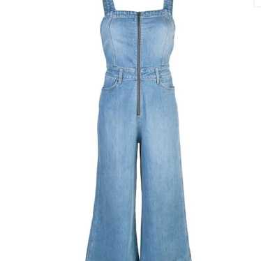 ALICE + OLIVIA  Gorgeous Gaucho Jumpsuit - Blue - image 1