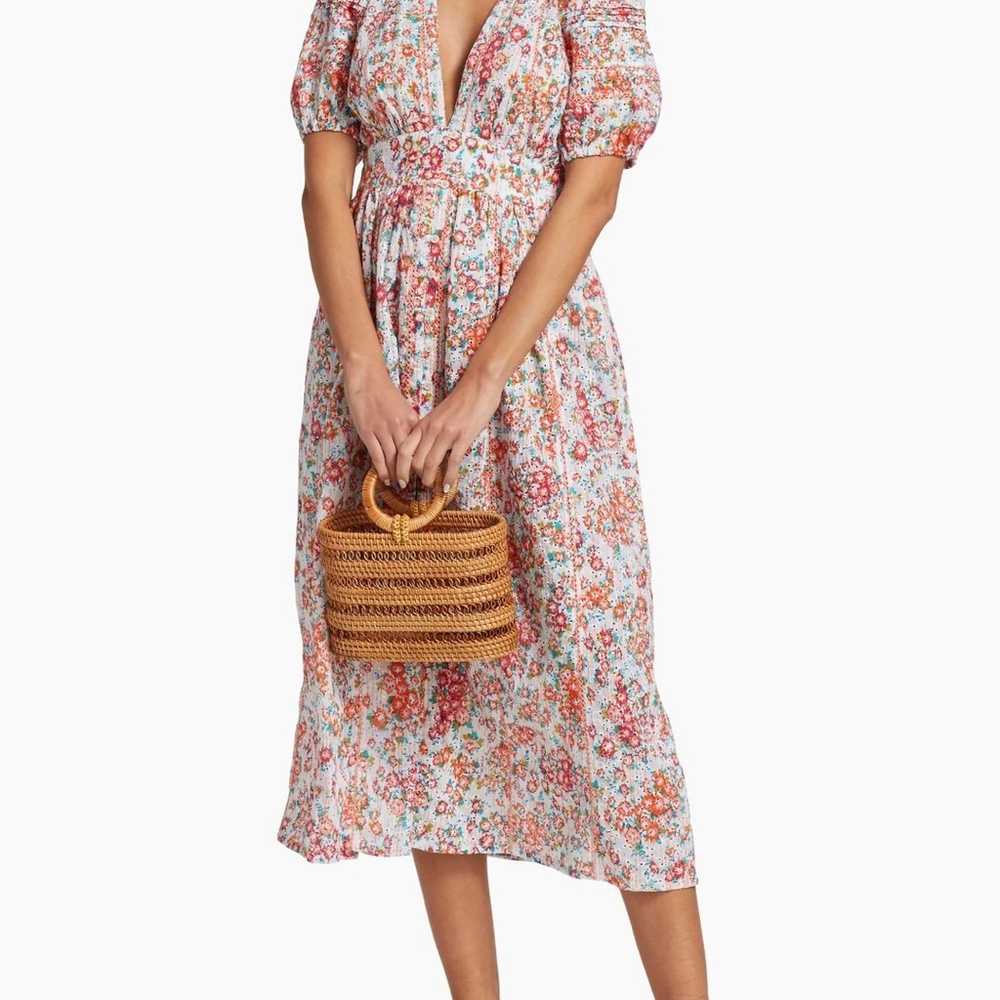 Poupette St Barth floral dress M - image 1