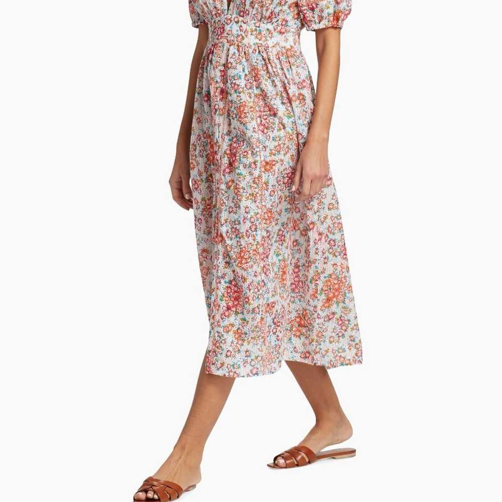 Poupette St Barth floral dress M - image 2