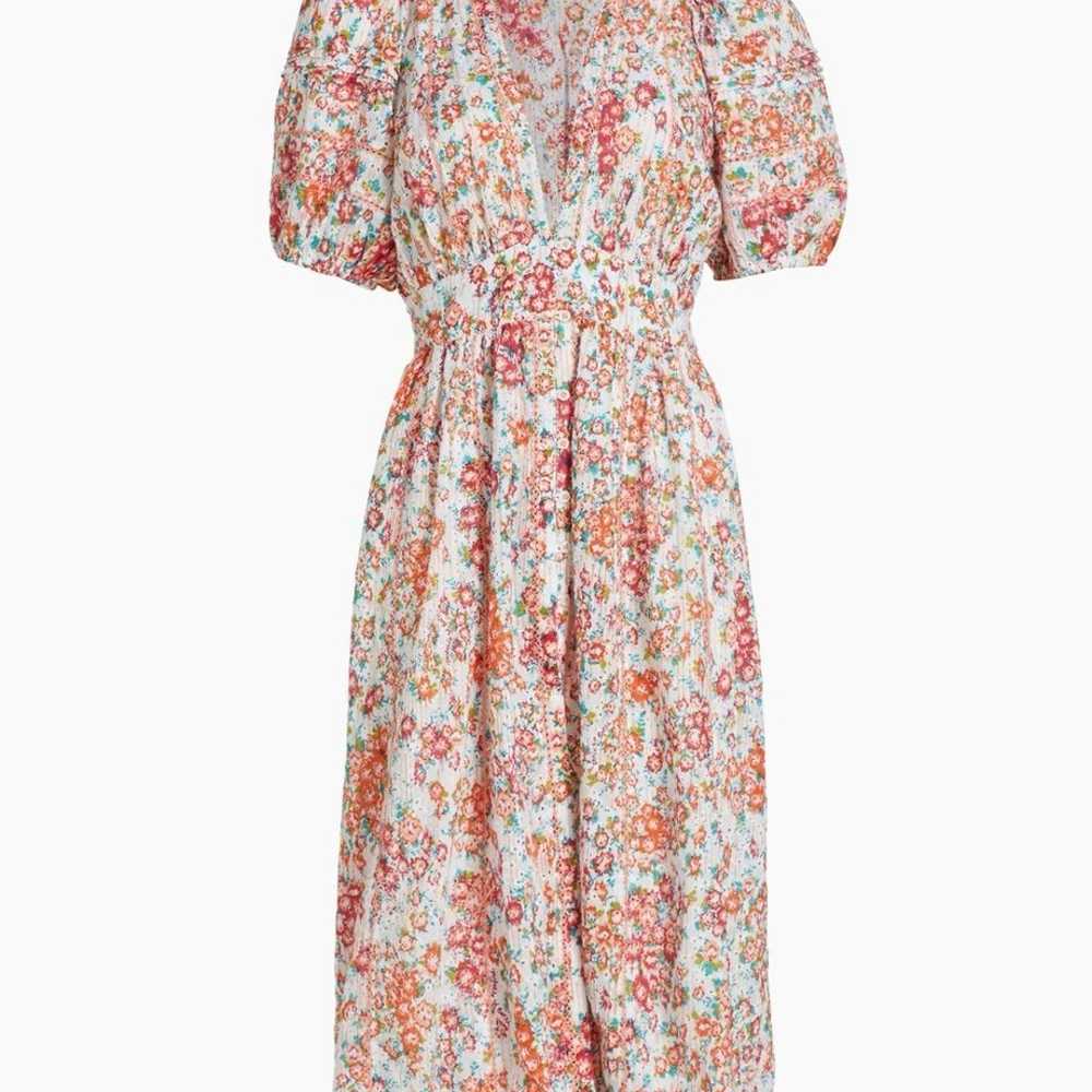 Poupette St Barth floral dress M - image 3