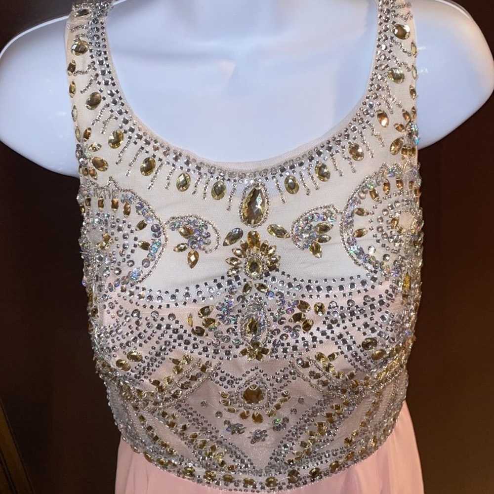 Pink Rhinestone Dress - image 12