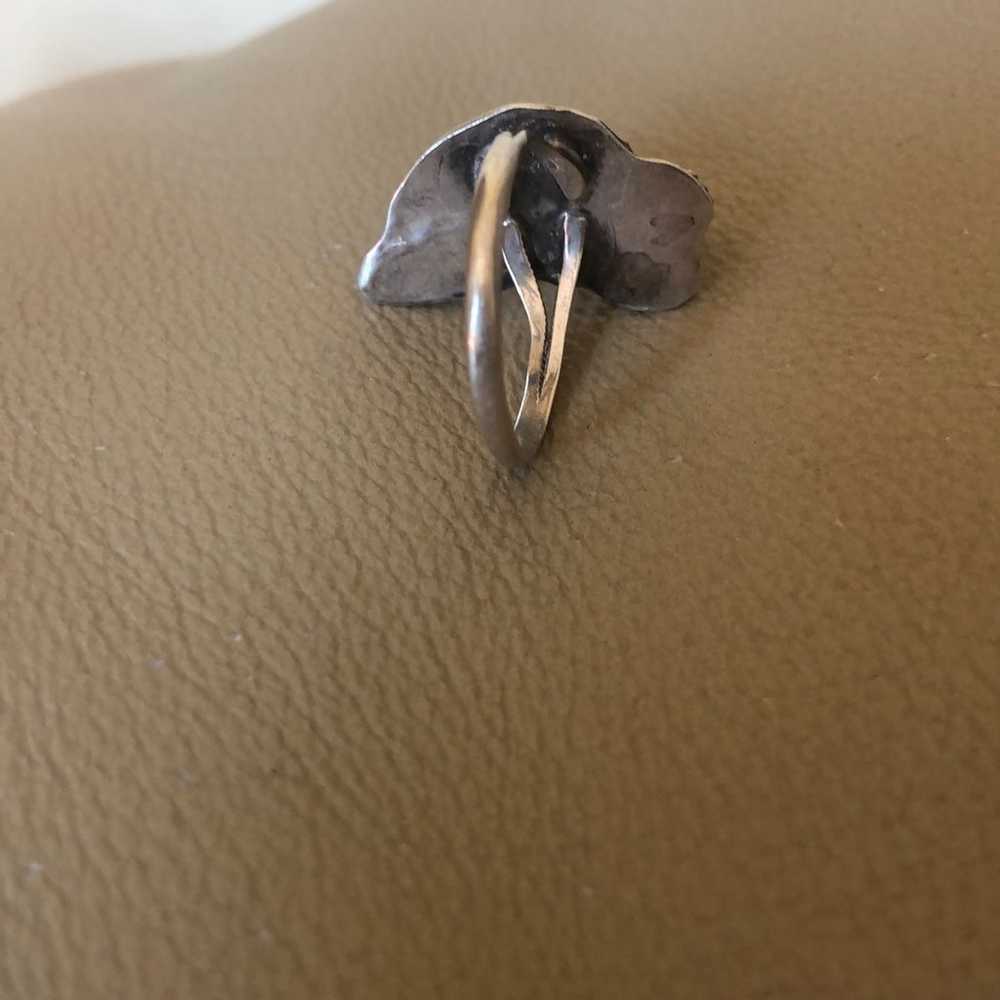 Vintage long Native American ring - image 4