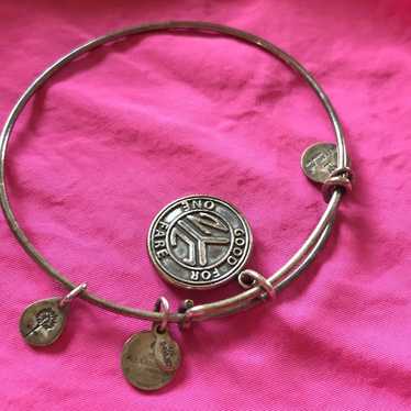 Alex and Ani Bracelet NYC subway token good for o… - image 1