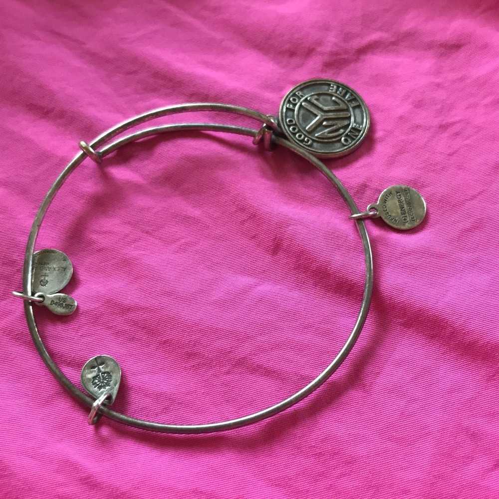 Alex and Ani Bracelet NYC subway token good for o… - image 2