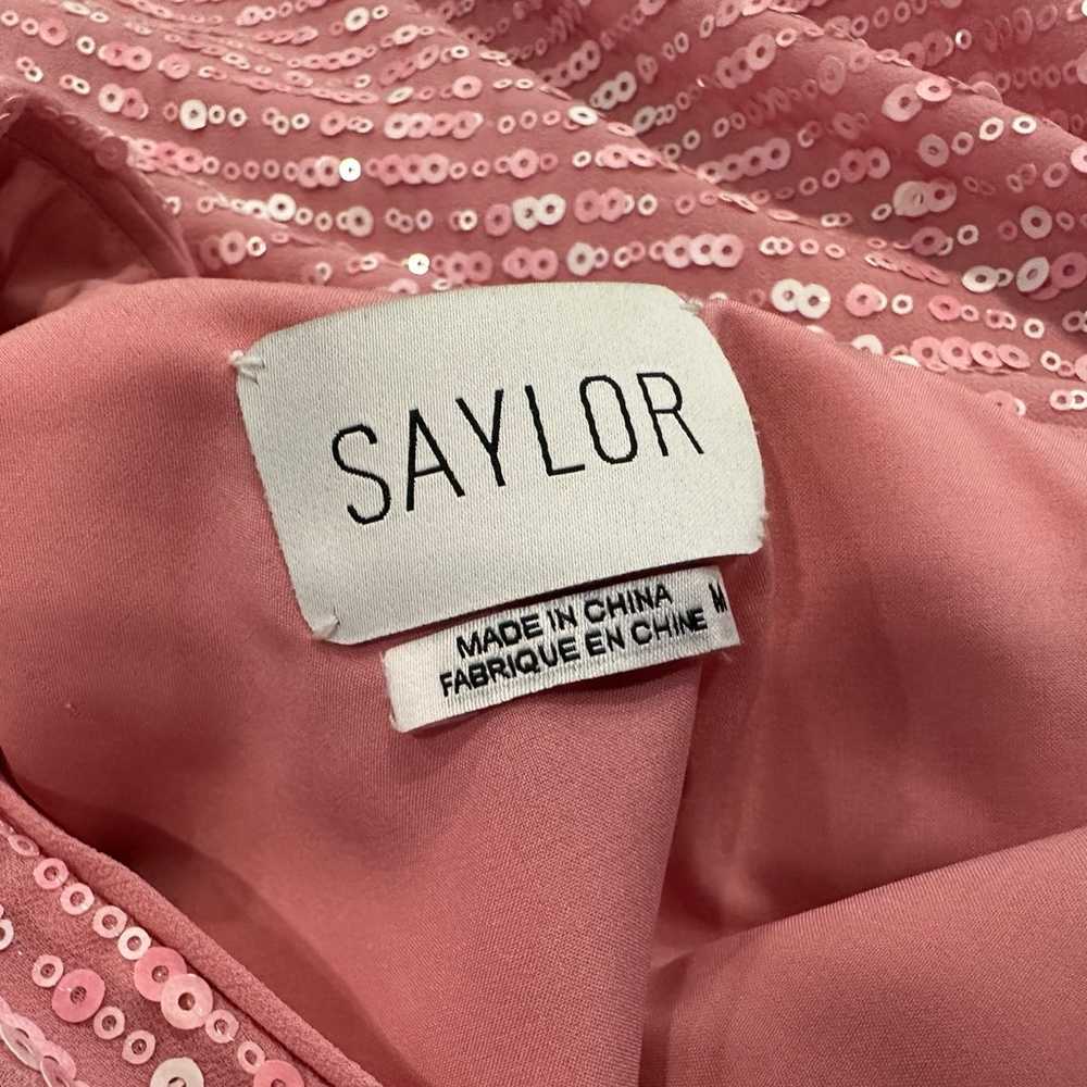 SAYLOR Nazila Dress in Pink Medium M - image 6