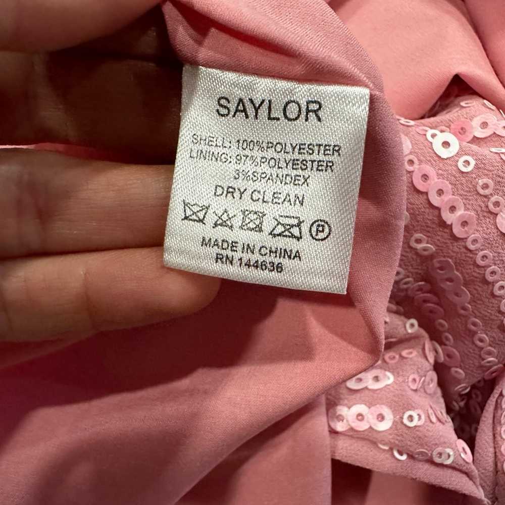 SAYLOR Nazila Dress in Pink Medium M - image 7