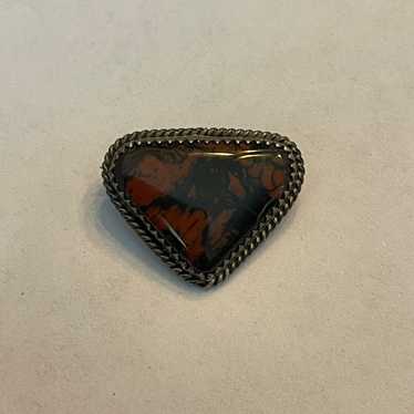 Native American Pin Sterling silver