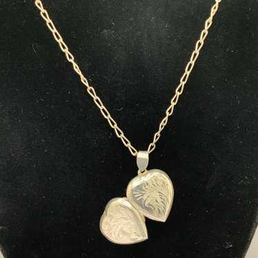 Sterling silver heart Locket