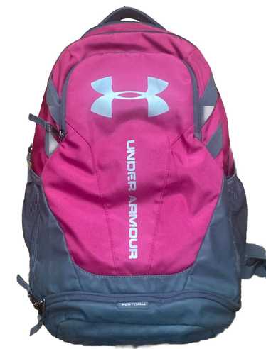 Pink and Gray Women's UnderArmour Storm Backpack