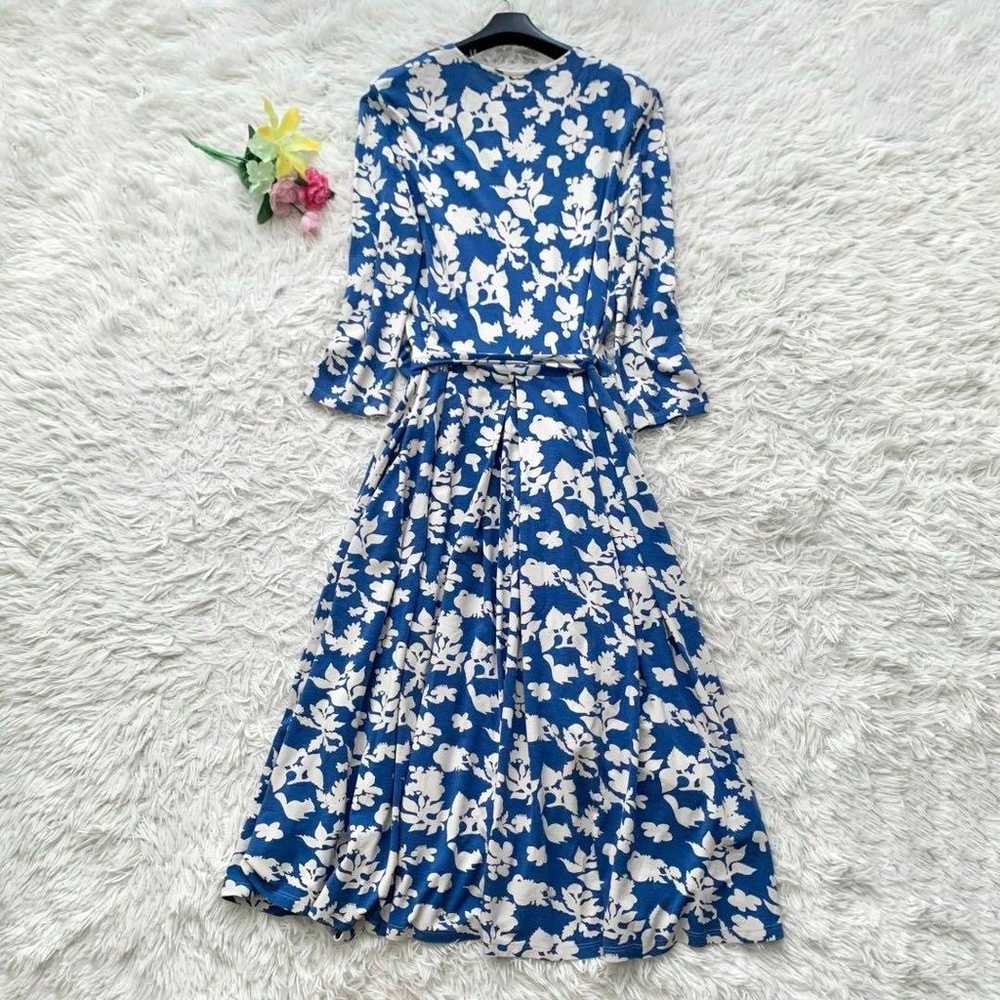 【Excellent Condition】Max Mara Long Dress Floral D… - image 8