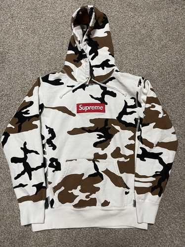 Supreme Supreme FW16 Cow Camo Box Logo Hoodie