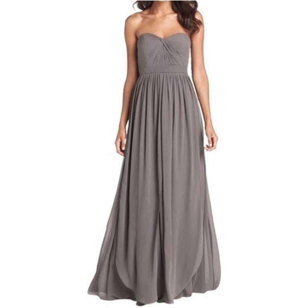 BHLDN Jenny Yoo Aiden Convertible Chiffon Maxi Dr… - image 1