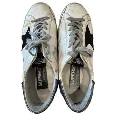 Golden Goose Superstar leather low trainers