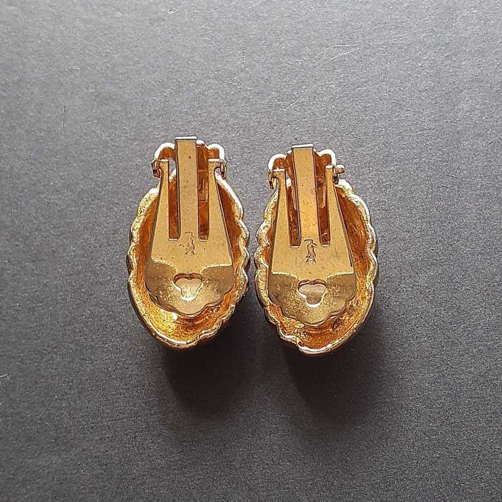 Good condition Yves Saint Laurent earrings with r… - image 6