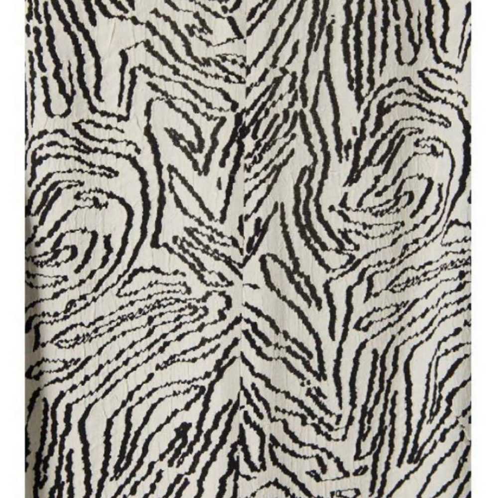 Back Open Jacquard Dress Frey I.D. White - image 7