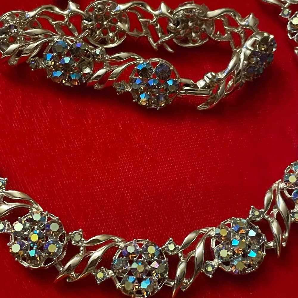 Antique vintage necklace and bracelet- - 1940s / … - image 3