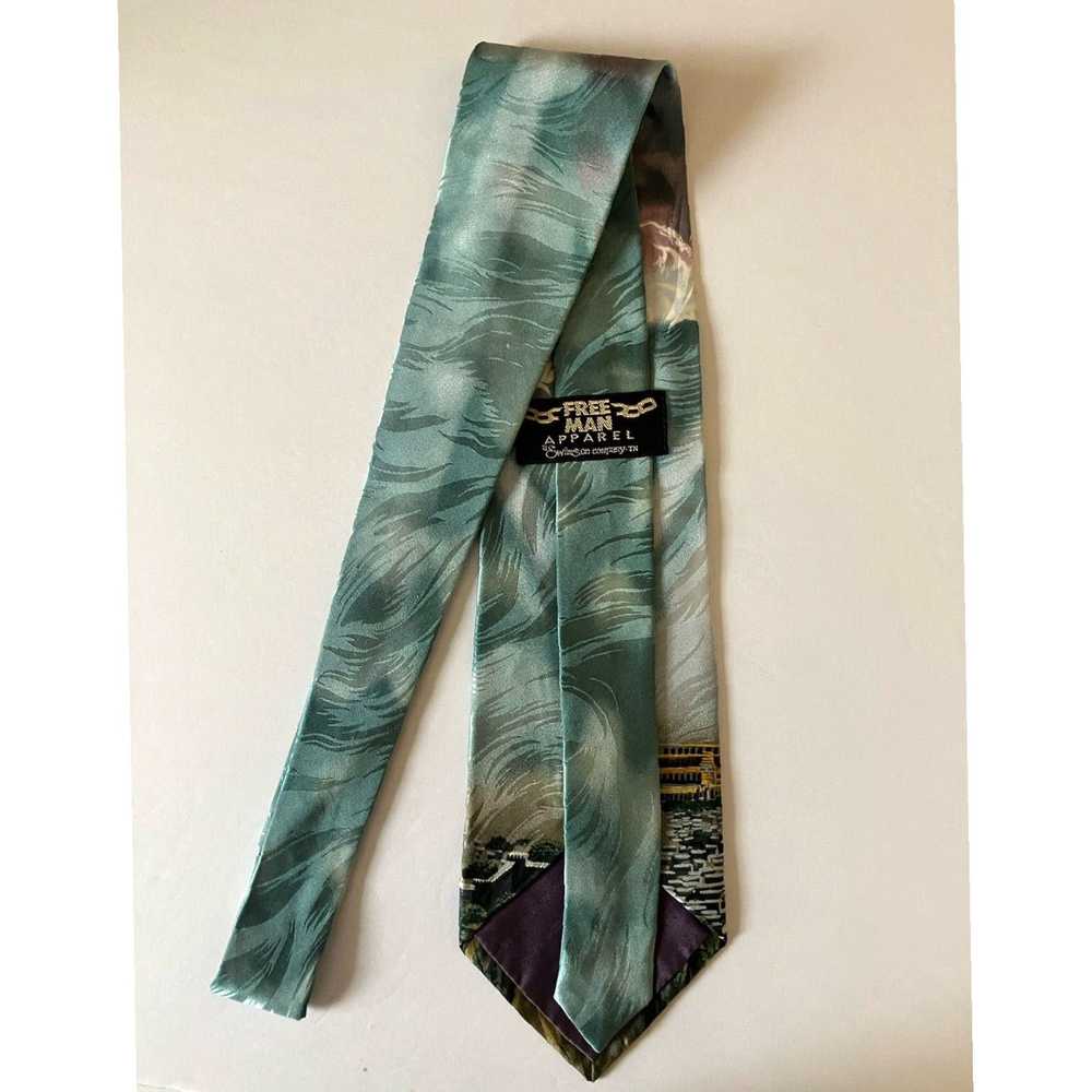 Vintage Silk Necktie for Men Featuring the New Je… - image 5