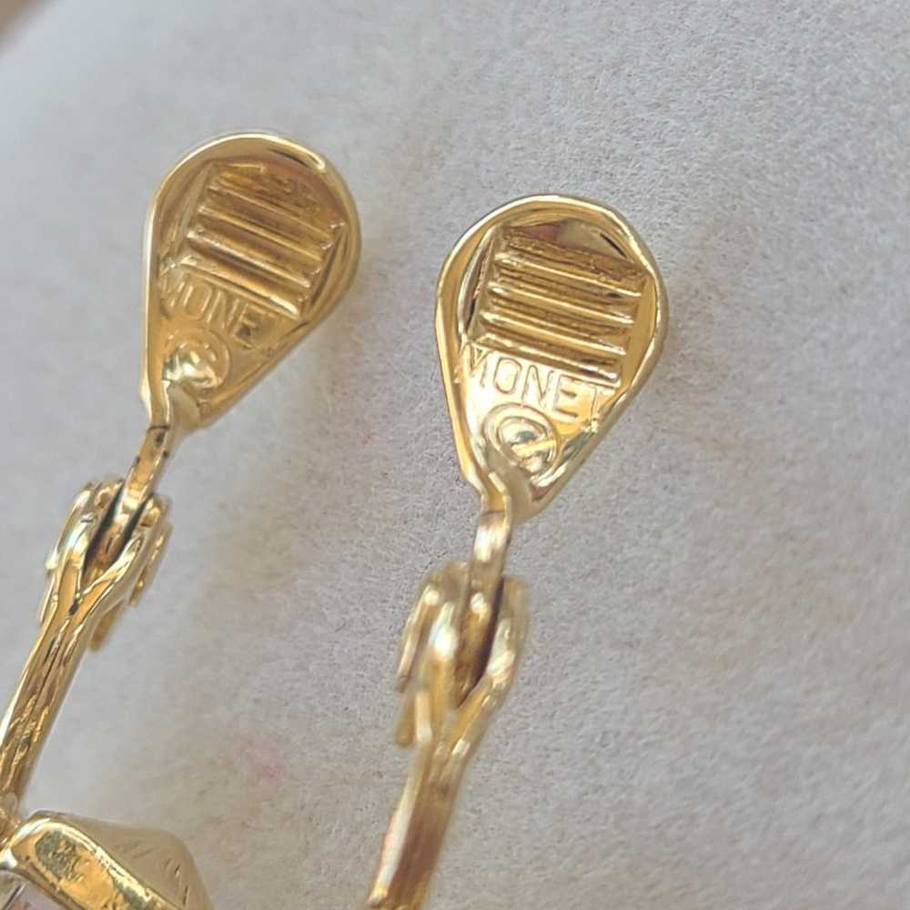 Monet Vintage Gold Toned Clip On Earrings- Excell… - image 5