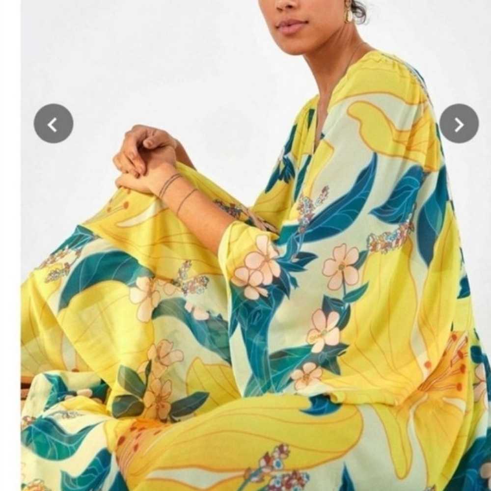 Farm Rio Yellow Floral Pietra Maxidress - image 2