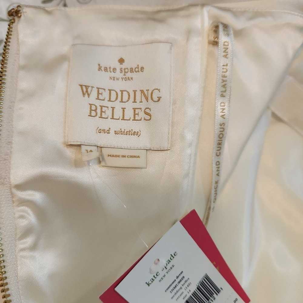 Kate Spade Wedding Bells dress size 14 - image 7