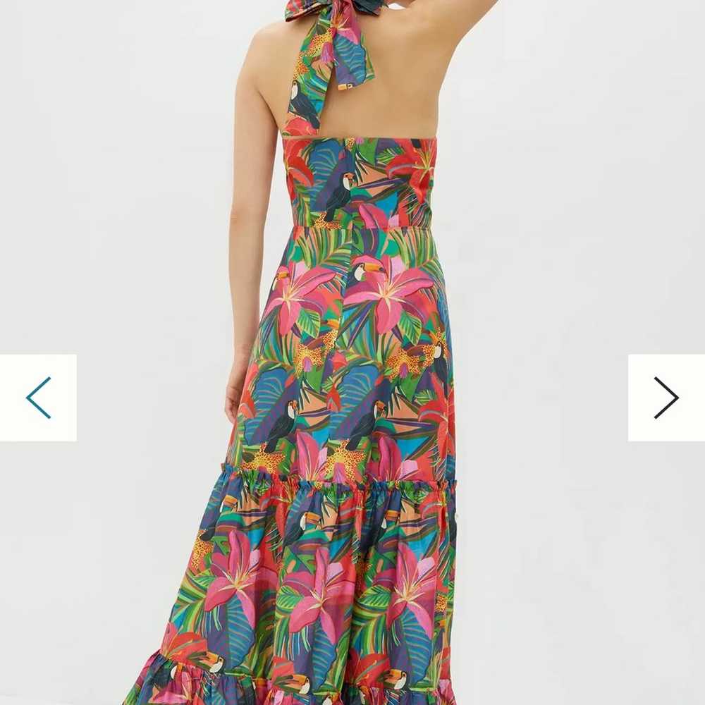 FARM Rio Brighton Floral Maxi Dress size Large - image 2