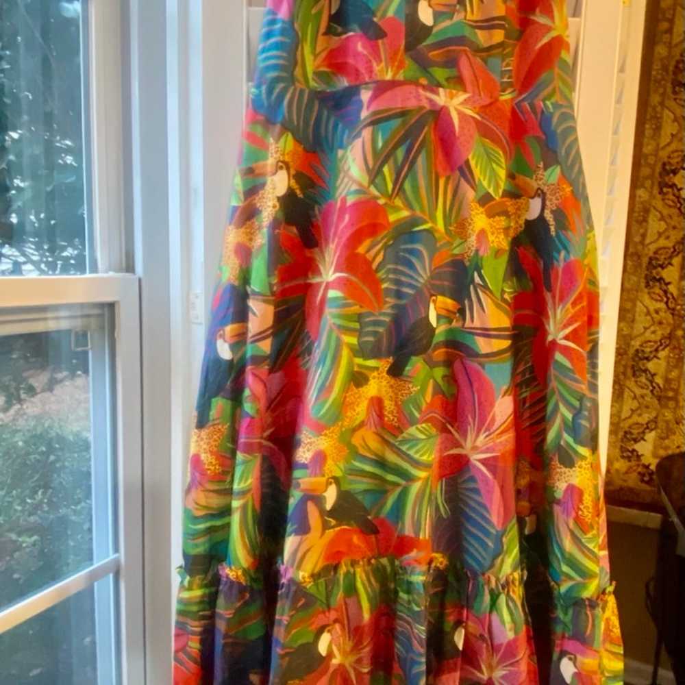 FARM Rio Brighton Floral Maxi Dress size Large - image 6