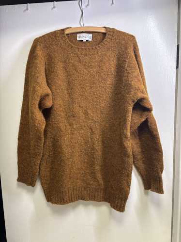 Shetland Islands SHETLAND WOOLLEN CO. SHAGGY CREW 