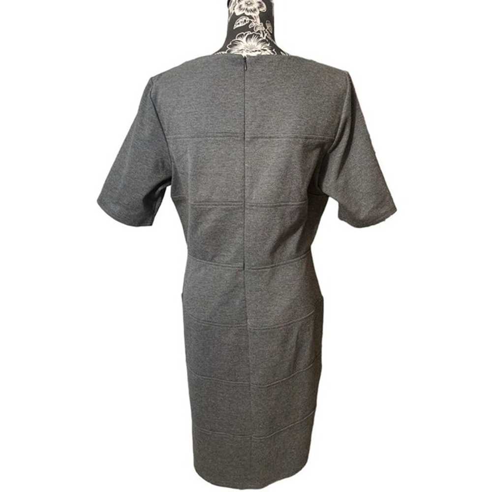 Gray Short sleeve Work Casual dress - image 2