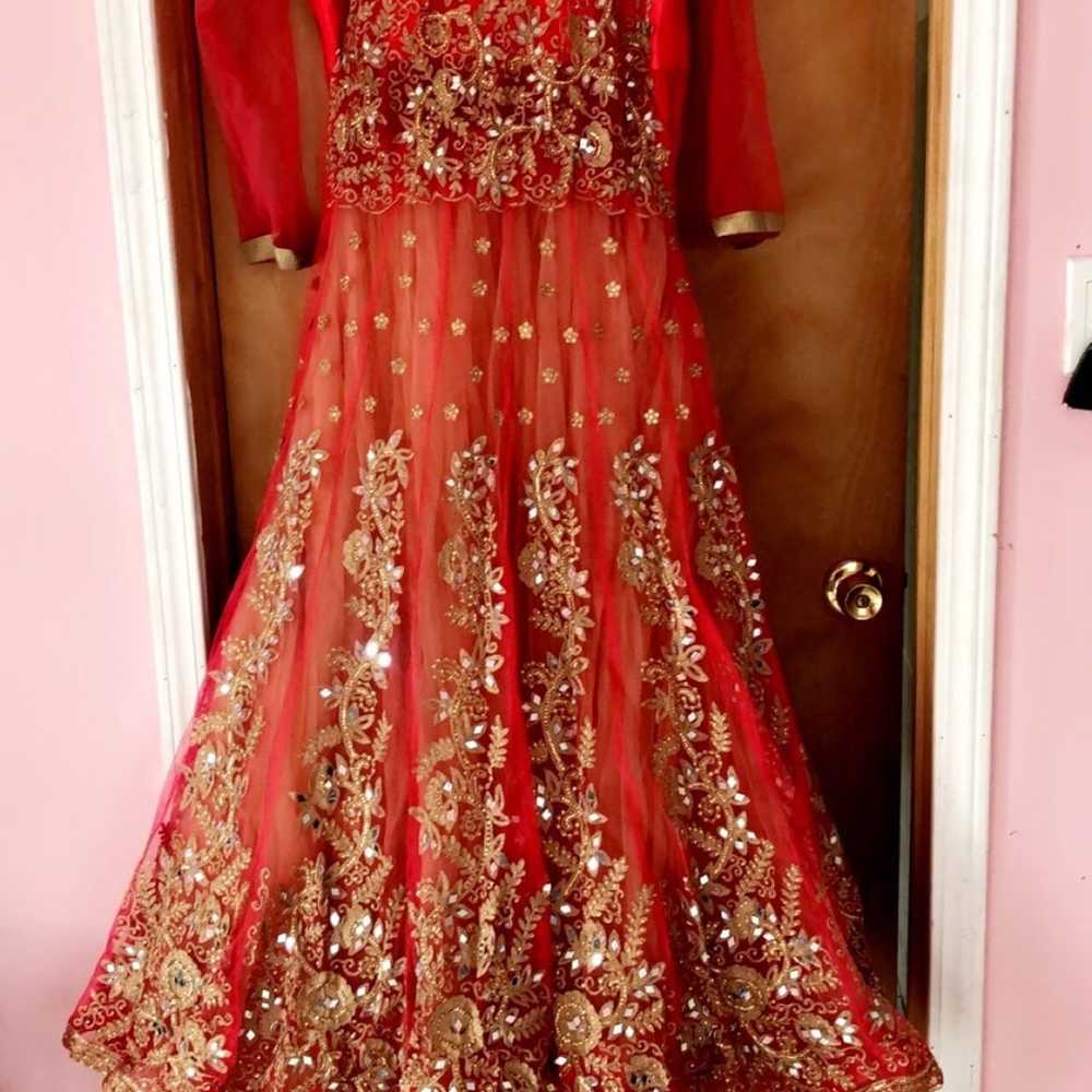 Indian wedding gown - image 1