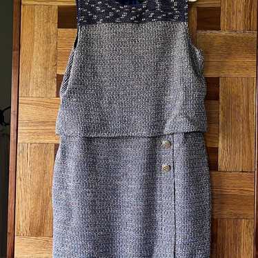 St John | Tweed Tiered Dress