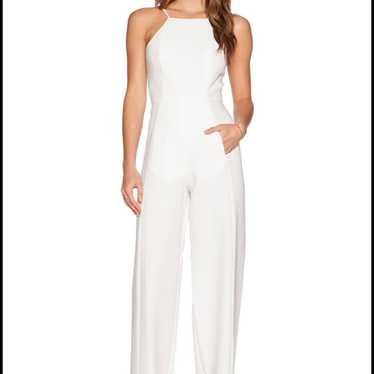 Black Halo White Joaquin Jumpsuit - image 1