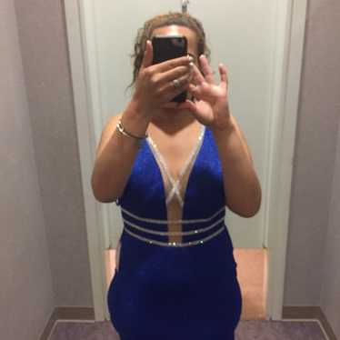 Royal Blue Prom Dress - image 1