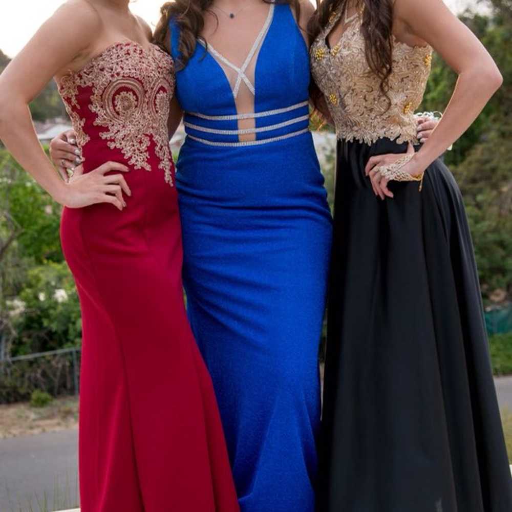 Royal Blue Prom Dress - image 2