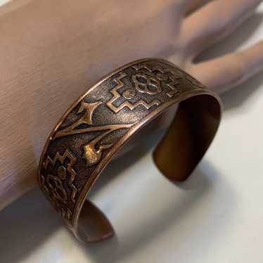 Solid Copper Bracelet - image 1