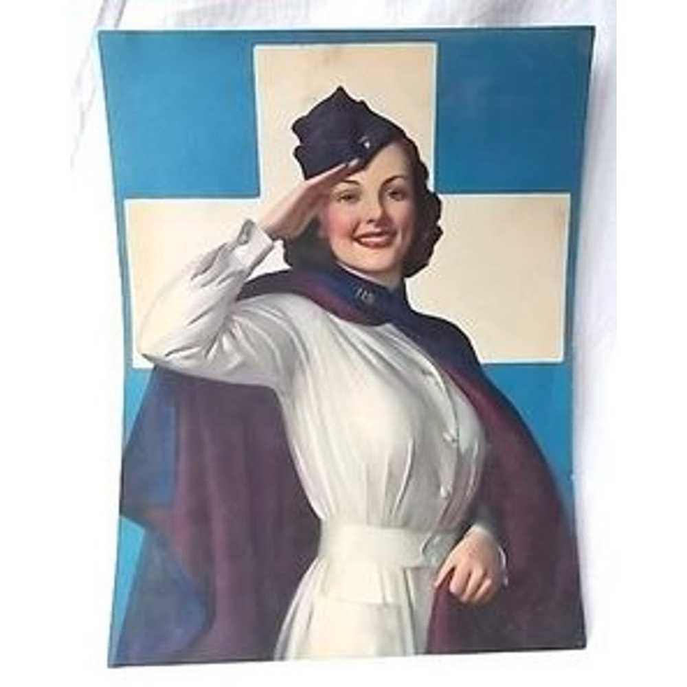 Vintage Womens LANVIN? Military Army Nurse Secret… - image 10