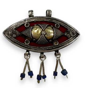 Afghan Pendant Belly Dance Traditional Ethnic Tass