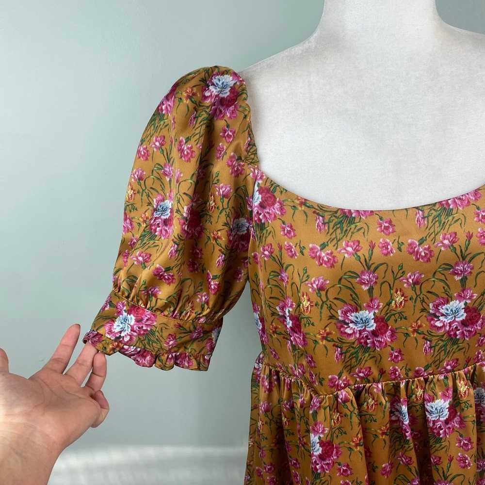 LoveShackFancy Floral Bennington Babydoll Dress i… - image 4