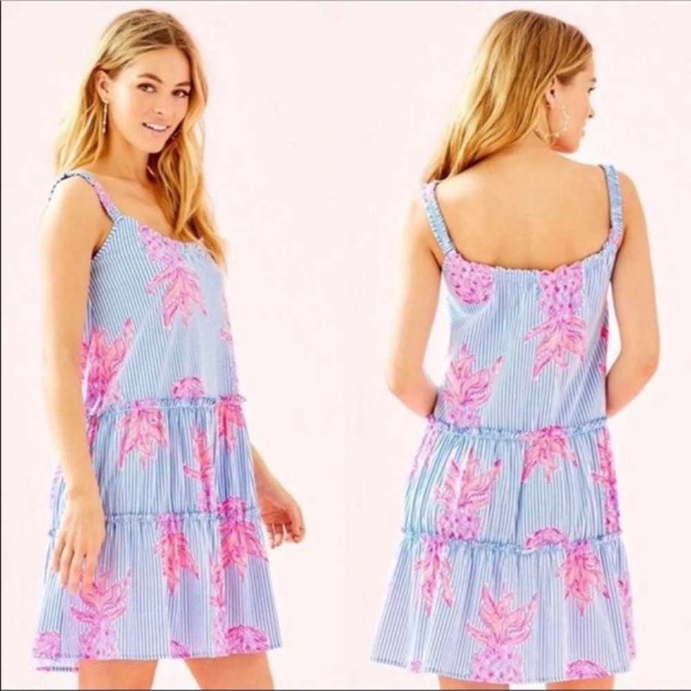 Lilly Pulitzer Rum Swizzle Loro Dress - image 1