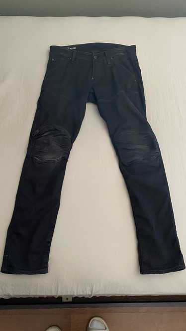 G Star Raw G Star Raw Zip Knee Skinny Jeans