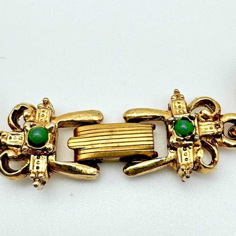 Vintage ART Mode Arthur Pepper Goldtone Bracelet … - image 3