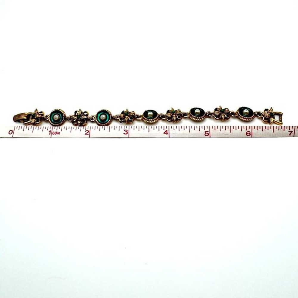 Vintage ART Mode Arthur Pepper Goldtone Bracelet … - image 5