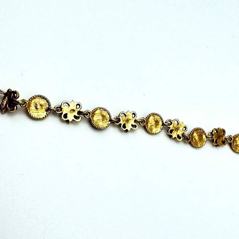 Vintage ART Mode Arthur Pepper Goldtone Bracelet … - image 6