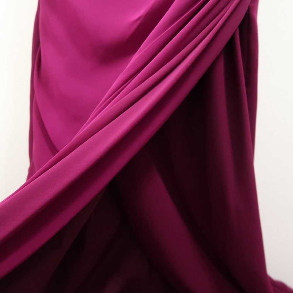 NOIR BY LAZARO Wine Bridesmaid Gown - image 7