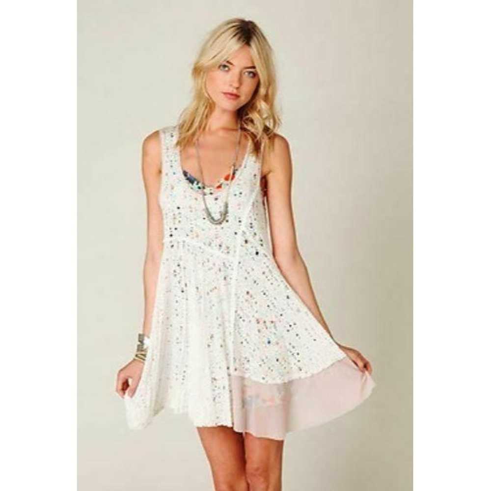 Free People Luscious Lagoon White Dress - image 1